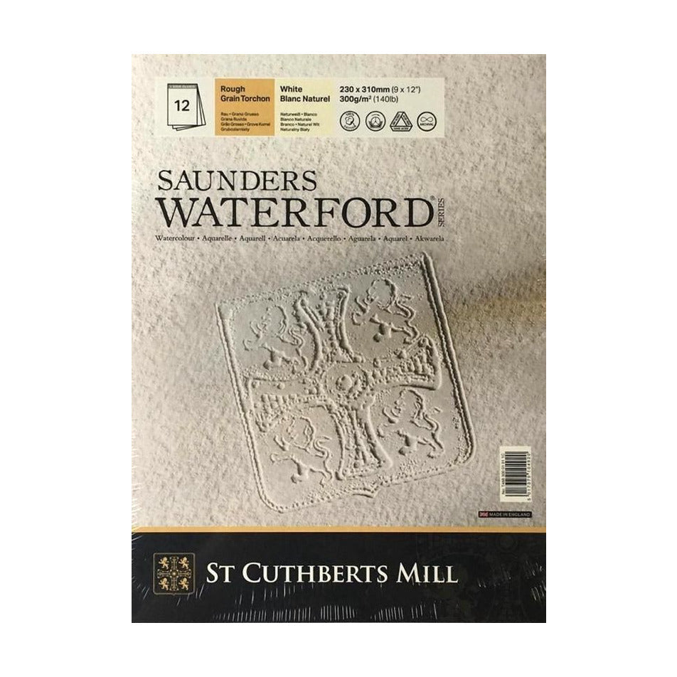 Akvarel blok CANSON Saunders Waterford CP beli 300 g/m² 23 × 31 cm