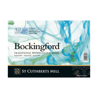 Akvarel blok CANSON St Cuthberts Bockingford 300 g/m² 12 listova spirala 18 – 41 cm