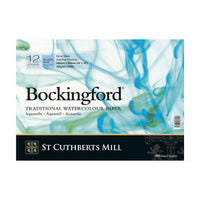 Akvarel blok CANSON St Cuthberts Bockingford 300 g/m² 12 listova spirala 18 – 41 cm