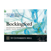 Akvarel blok CANSON St Cuthberts Bockingford 300 g/m² 12 listova spirala 18 – 41 cm