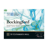 Akvarel blok CANSON St Cuthberts Bockingford CP beli 300 g/m² - 12 listova
