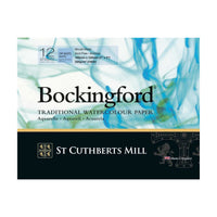 Akvarel blok CANSON St Cuthberts Bockingford CP beli 300 g/m² - 12 listova