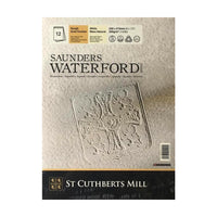 Akvarel blok CANSON St Cuthberts Saunders Rough 300 g/m² beli 12 listova - 23 x 31 cm