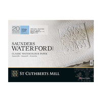 Akvarel blok CANSON St Cuthberts Saunders Waterford CP beli 300 g/m² 20 listova – 26 – 51 cm