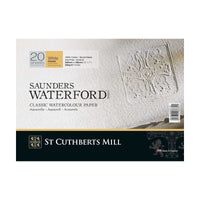 Akvarel blok CANSON St Cuthberts Saunders Waterford Rough 300 g/m² 26 × 51 cm – 20 listova