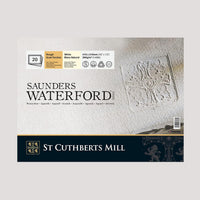 Akvarel blok CANSON St Cuthberts Saunders Waterford rough 300 g/m² 31 x 41 cm - 20 listova