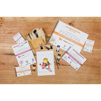Akvarel blok CLAIREFONTAINE Fontaine HP ekstra beli 300 g/m² 12 x 18 cm - 12 listova