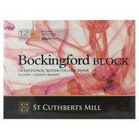 Akvarel blok St Cuthberts Mill Bockingford HP beli 300 g 12 listova - 31 - 41 cm