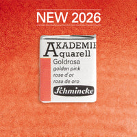 Akvarel boja Schmincke AKADEMIE 1/2 posudica - Golden pink – 305 Zlatno roze