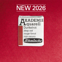 Akvarel boja Schmincke AKADEMIE 1/2 posudica - Golden pink – 335 Tamno crvena