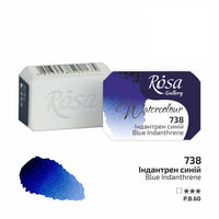 Akvarel boje Rosa galerija tiganj 2,5 ml - 738 indantren plava