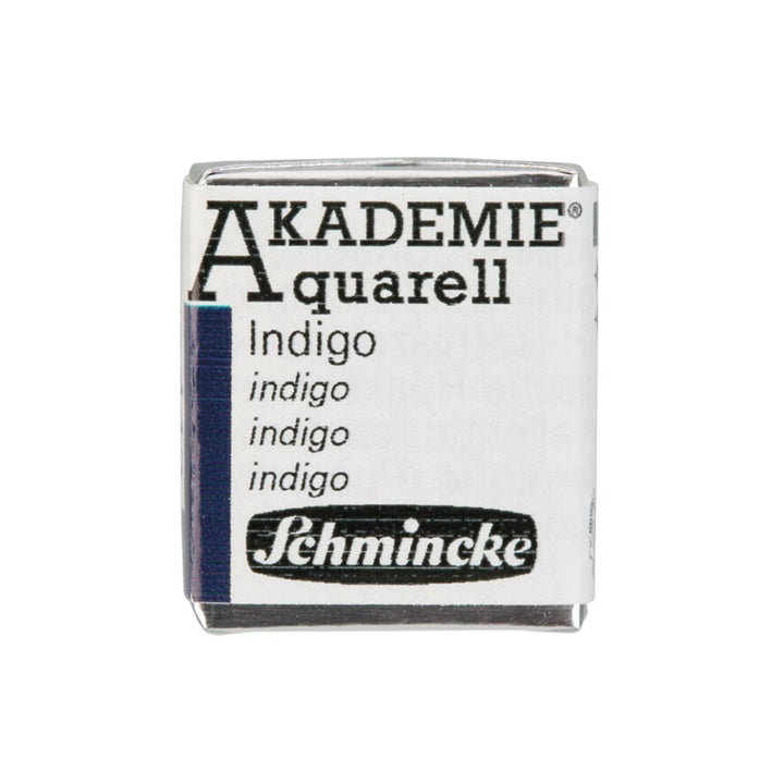 Akvarel boje Schmincke AKADEMIE 1/2 kockice – 442 indigo