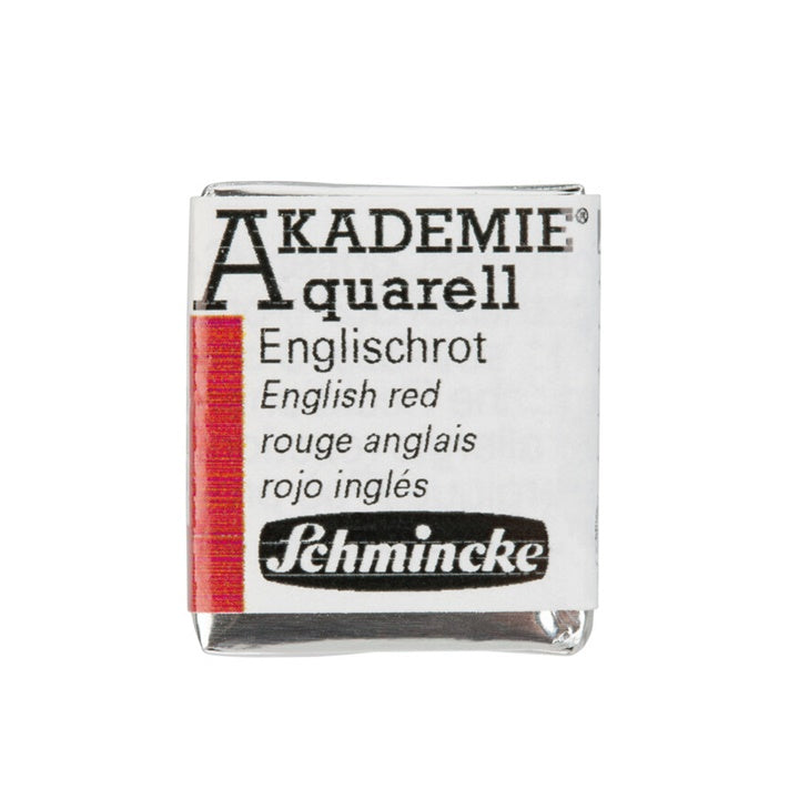 Akvarel boje Schmincke AKADEMIE 1/2 kockice – 666 engleska crvena