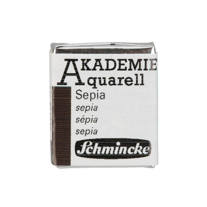 Akvarel boje Schmincke AKADEMIE 1/2 kockice | različite boje - 665 sepija