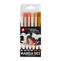 Akvarel flomasteri sa četkicom SAKURA Koi Coloring Brush Manga