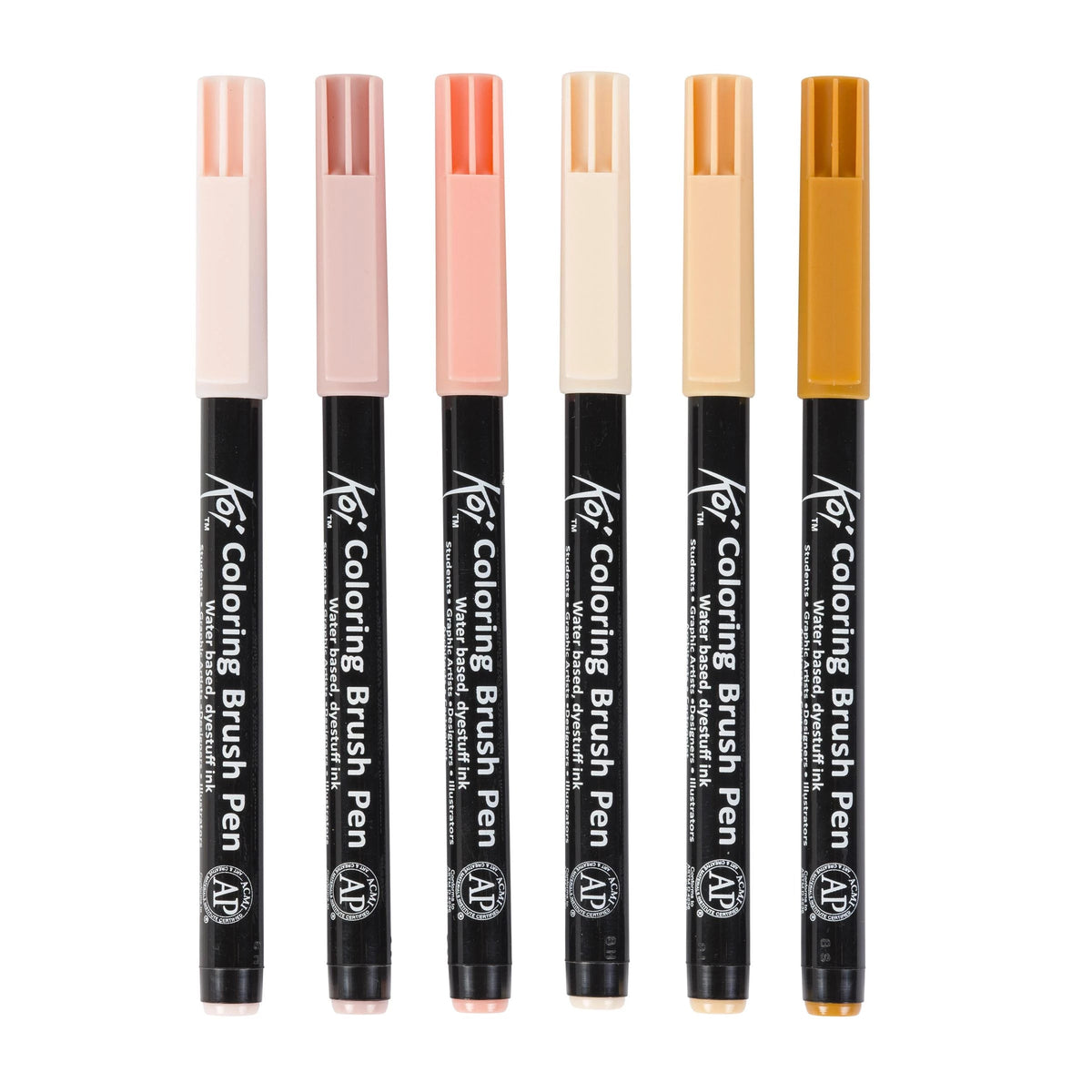 Akvarel flomasteri sa četkicom SAKURA Koi Coloring Brush Manga