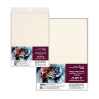 Akvarel papir A3 (29,7х42cm), 10 listova, sitnozrnasti, 200g/m2, ROSA STUDIO — slika 2