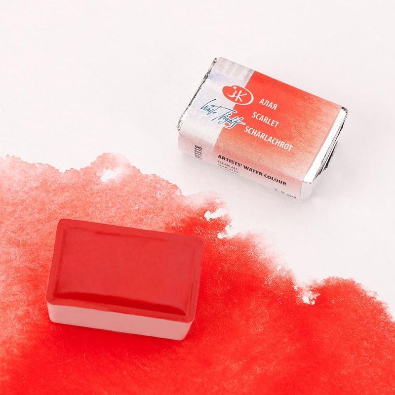 Akvarele White Nights 10 ml - Skarletno