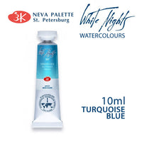 Akvarele White Nights 10 ml - Tirkizno plavo