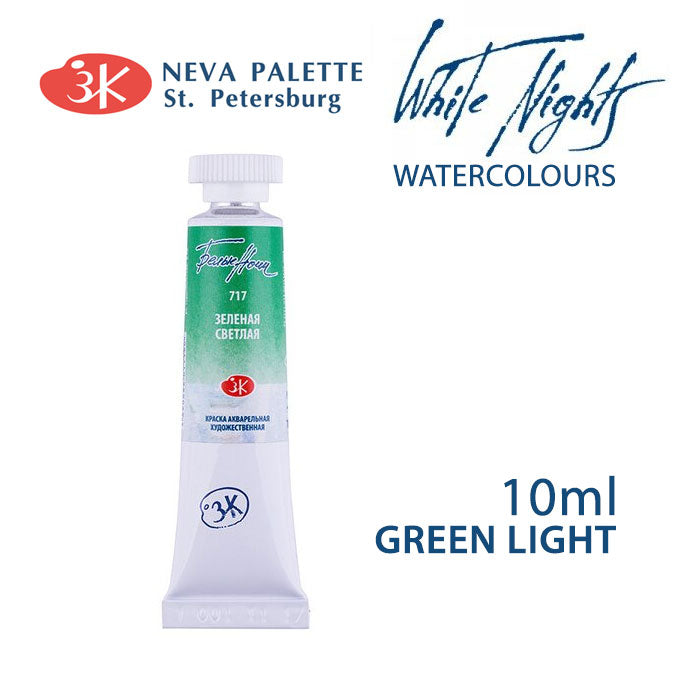 Akvarele White Nights 10 ml - Zeleno svetlo
