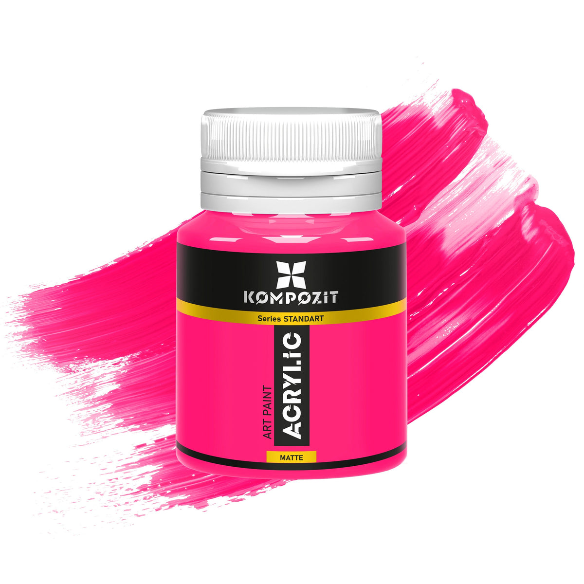 Akrilna boja STANDART Kompozit Fluorescent 20 ml – 114 Fluorescentno roze