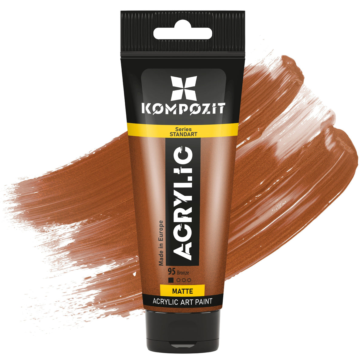 Akrilna boja STANDART Kompozit Metallic 75 ml – 95 Bronzana