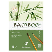 Bambus akvarel blok CLAIREFONTAINE CP 250 g/m² A1 - 15 listova