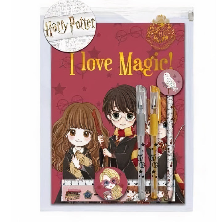 Beležnica Harry Potter - set sa dodacima 6 kom.