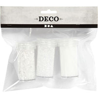 Beli gliter - set od 3 kom. | Artmie
