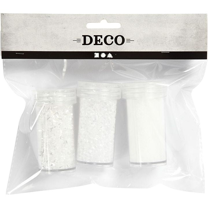 Beli gliter - set od 3 kom. | Artmie