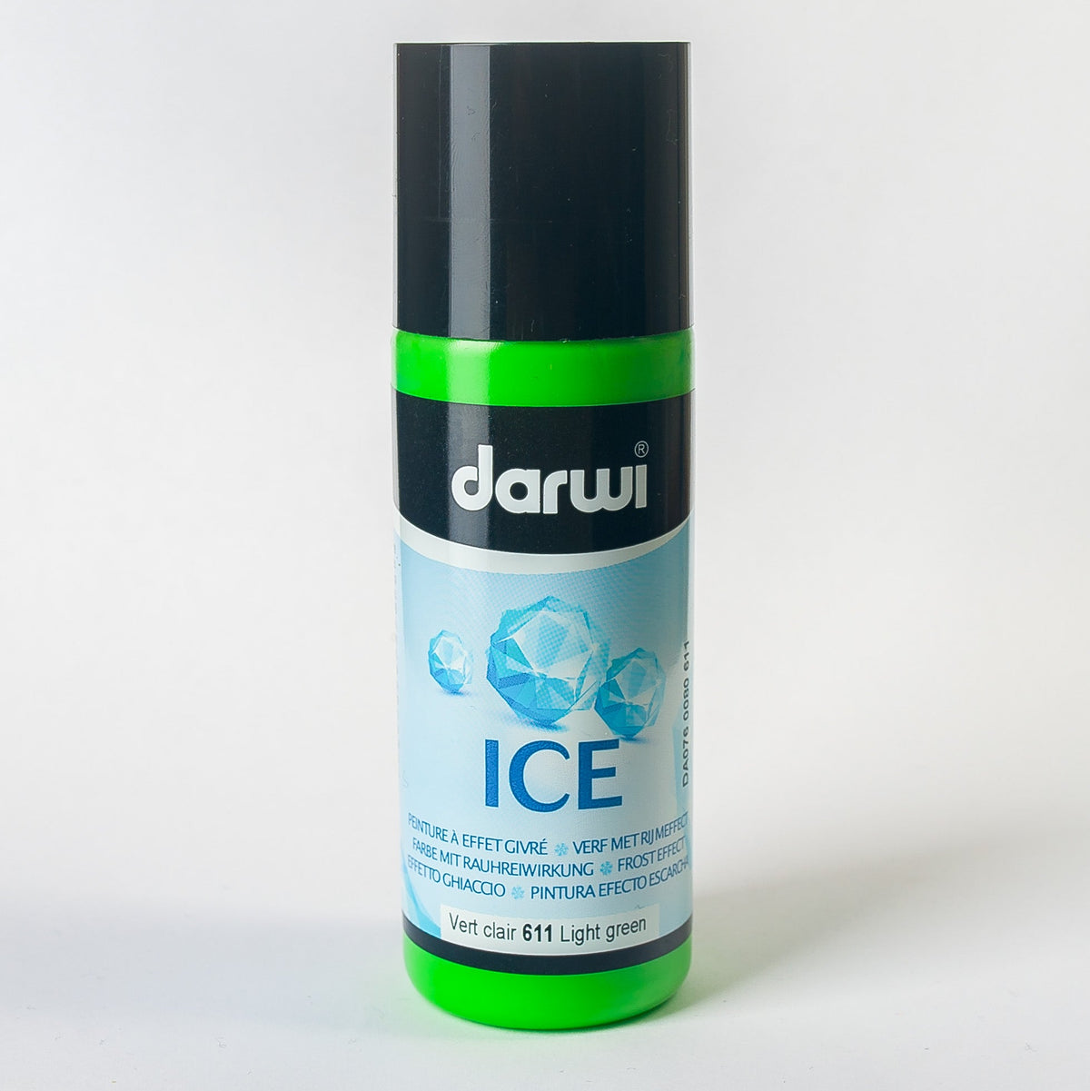 Boja sa efektom leda DARWI Ice 80 ml, svetlozelena