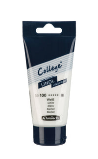 Boja za linorez Schmincke College Linol 75 ml – 100 Bela