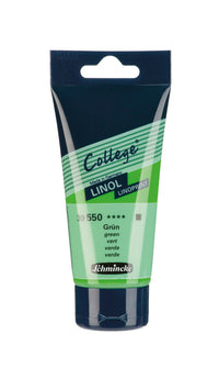 Boja za linorez Schmincke College Linol 75 ml – 550 Zelena