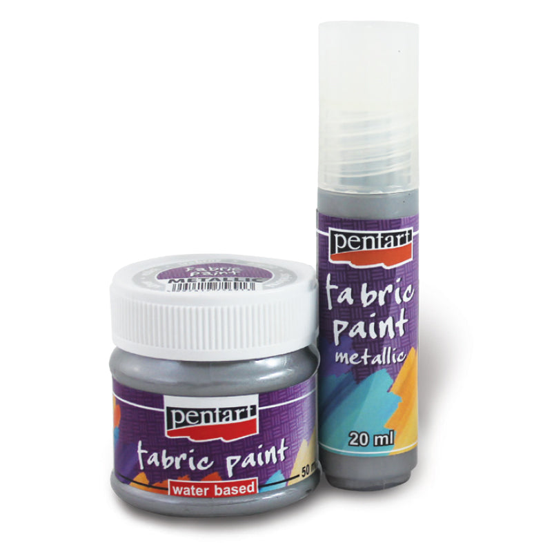 Boja za tekstil metalik - 50 ml - Metalik zlatna