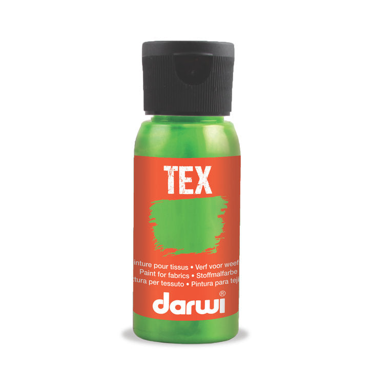 DARVI TEKS boja za tkaninu 50 ml – 627 neon zelena