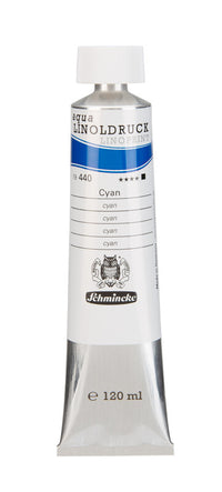 Boje za linorez Schmincke aqua-LINOPRINT 120 ml – 440 Cijan