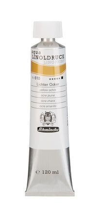Boje za linorez Schmincke aqua-LINOPRINT 120 ml – 610 Žuti oker