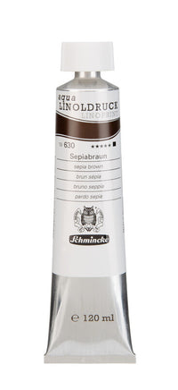 Boje za linorez Schmincke aqua-LINOPRINT 120 ml – 630 Sepija braon