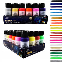 Boje za tekstil Phoenix 24 x 59 ml