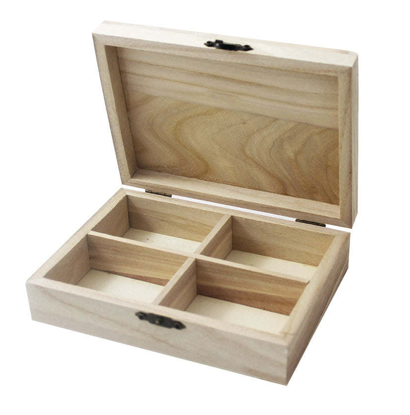 Box with 4 compartments 14 x 10 3,5 cm – ceo gornji deo