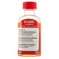 Brzosušeći sjajni medijum za uljane boje LUKAS Medium 3 125 ml