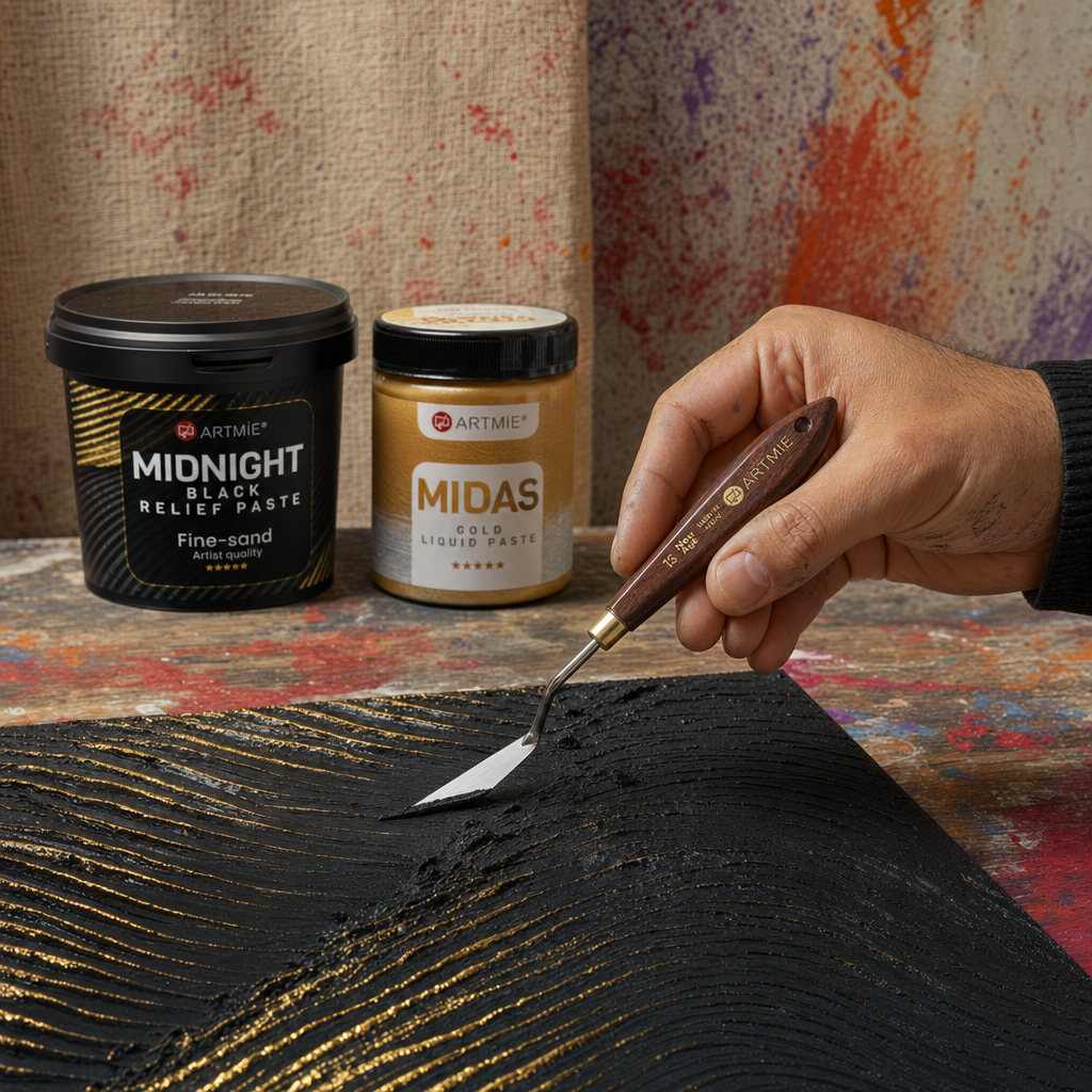 3D crna pasta za utiskivanje ARTMIE Midnight