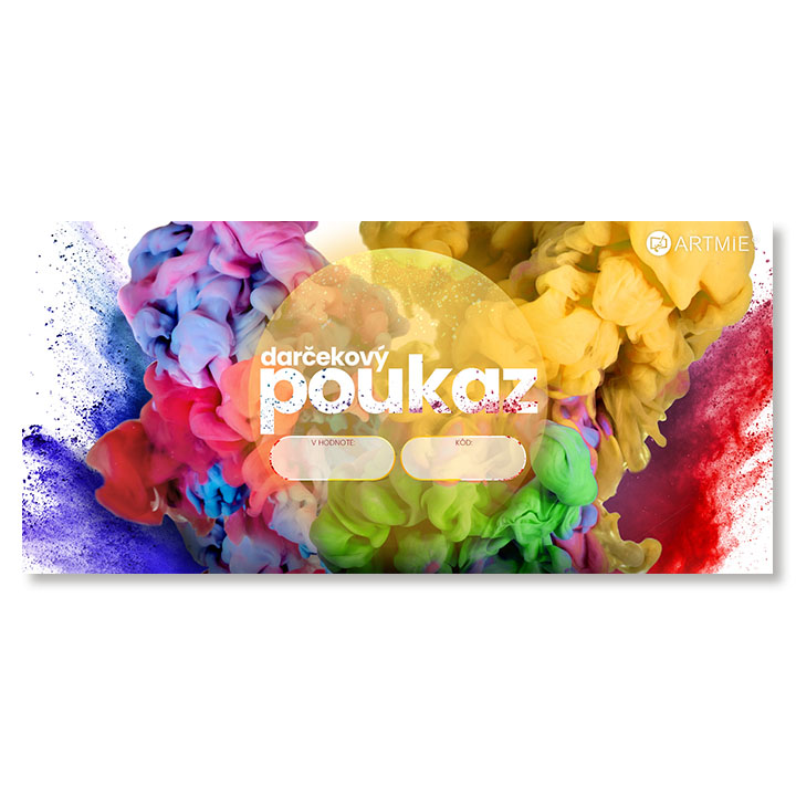 Poklon vaučer za umetničke i kreativne potrepštine – 100 EUR