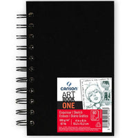 Canson Art Book One skicen blok 100 g/m², 80 listova, 10,2 x 15,2 cm sa spiralnim povezom