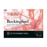 CANSON St Cuthberts Bockingford akvarel blok glatki (HP) beli 300 g/m² 12 listova