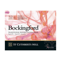 CANSON St Cuthberts Bockingford akvarel blok glatki (HP) beli 300 g/m² 12 listova