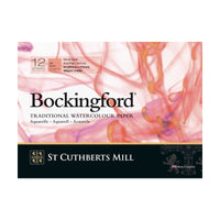 CANSON St Cuthberts Bockingford akvarel blok glatki (HP) beli 300 g/m² 12 listova