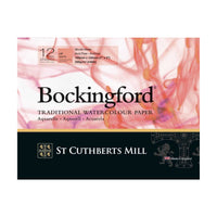 CANSON St Cuthberts Bockingford akvarel blok glatki (HP) beli 300 g/m² 12 listova