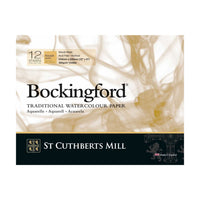 CANSON St Cuthberts Bockingford akvarel blok Rough 300 g/m² - 12 listova, različiti formati