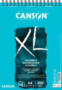 Canson XL akvarel blok CP White 300 g/m² - 30 listova, A4, spiralni povez